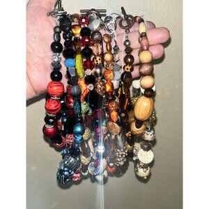 Whole Sale Fashion Jewelry Lot Beads Priced For Resale 46 Necklace Bracelets